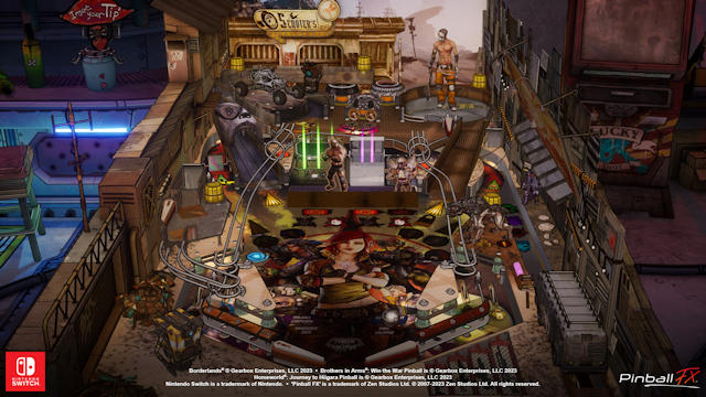 Pinball FX flipping onto Switch