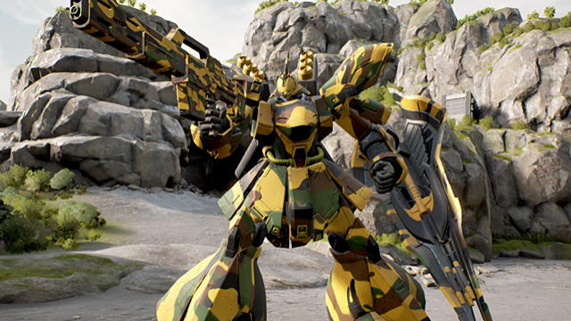 Gundam Evolution console network test begins