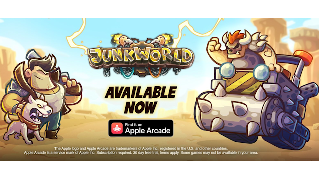 Junkworld lands on Apple Arcade